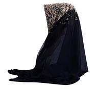 Lazzboy Plain Chiffon Muslim Hijab Schal Halstuch Damen Kopftuch Gesichtsschleier Glitzernder Turban Hidschab Diamanten Islamischen Abaya Dubai Frauen Ramadan Kopfbedeckung Bandana(C)