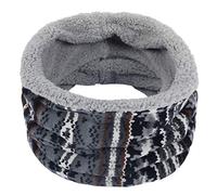 Lazzboy Unisex Multi Color Stripe Halswärmer Fleece Strickschal Schals Schal Loop Schlauchschal Frühling Strick Herren-schal Und Damen-schal(E)