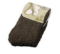 Lazzboy Weiches Bett Bodensocken Fluffy Warm Winter Pure Color Damen Warme Socken Premium Qualität Pack Dicke Stricksocke(Kaffee)