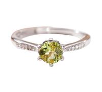 LCDIUDIU Ringe Frauen Silber 925,Brillantschliff Ring Aus Natürlichem Edelstein, Echter Himmelblauer Topas Rubin, für Damen, Silbernes Cz Band, Statement Eternity Daumenband für Sie, Geschenk, Na