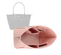 Lckaey Filz-Organizer-Einsatz für Le Pliage Neo (groß) Handtaschen-Einsatz, Organizer, 1012pink-M