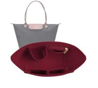 Lckaey Geldbörsen-Organizer-Einsatz für Longchamp-Organizer-Einsatz (groß) Handtaschen-Organizer 1012claret2-M, M10,58,4 x 20 x 13 cm