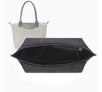 Lckaey Longchamp-Einsatz für Tasche, 1028 dunkelgrau, Größe L