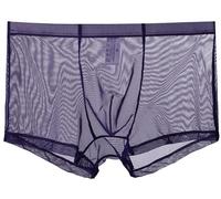 lclvld Herren Sexy Boxershorts Hosen Sheer Durchsichtig Unterhose Dessous Sexy Transparente Unterhose