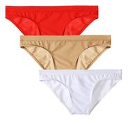 lclvld Herren Slips Low Rise Reizvoll Transparent Ice Silk Etotik Briefs Shorts Slips Unterhose Unterwäsche