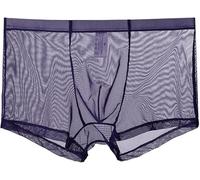 lclvld Reizwäsche Herren Transparent Boxershorts Mesh Breathable Unterwäsche