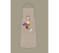 Le Bonheur des Dames Kreuzstich Stickpackung, Weiss