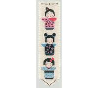 Le Bonheur des Dames Lesezeichen Kreuzstich Stickpackung
