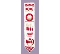Le Bonheur des Dames Lesezeichen Kreuzstich Stickpackung
