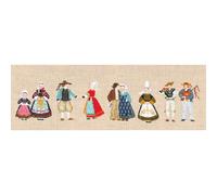 Le Bonheur des Dames Petit Point Stickpackung, Weiss