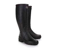 Le Chameau Giverny Jersey Lined Wellington Boots EUR 38 Noir