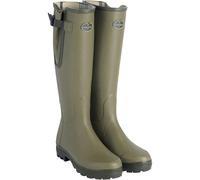Le Chameau Gummistiefel Vierzon Jersey Oliv (Größe: 47) 47 grün