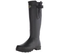 Le Chameau Damen Gummistiefel Vierzon Jersey Noir (Größe: 41) 41 schwarz