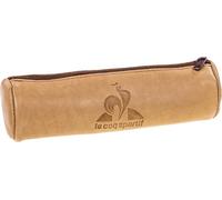Le Coq Sportif Federmäppchen, rund, 22 x 6 cm, Leder