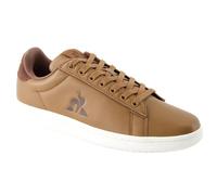 Le Coq Sportif LCS Court Clean Brown, Unisex-Sneaker für Erwachsene, Größe 43, braun, 43 EU