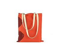 Le Jardin du Lin Bedruckte Einkaufstasche, Tasche, Faltbar, Stofftasche mit Zwei Langen Henkeln, Größe: 34x40 Cm