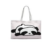 Le Jardin du Lin Bedruckte Einkaufstasche, Tasche, Faltbar, Stofftasche mit Zwei Langen Henkeln, Größe: 47x42 Cm