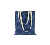 Le Jardin du Lin Bedruckte Einkaufstasche, Tasche, Faltbar, Stofftasche mit Zwei Langen Henkeln, Größe: 34x40 Cm