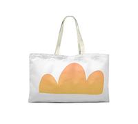 Le Jardin du Lin Bedruckte Einkaufstasche, Wiederverwendbare, Tasche, Faltbar, Stofftasche mit Zwei Langen Henkeln, Größe: 50x40 Cm