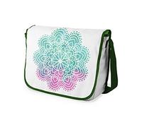 Le Jardin du Lin Digital Bedruckte Messenger Schultaschen mit Khaki Riemen für Mädchen und Jungen, Zurück zur Schule, Kuriertaschen für Schüler, Umhängetaschen, Größe: 29x36 Cm