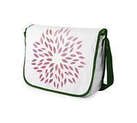 Le Jardin du Lin Digital Bedruckte Messenger Schultaschen mit Khaki Riemen für Mädchen und Jungen, Zurück zur Schule, Kuriertaschen für Schüler, Umhängetaschen, Größe: 29x36 Cm