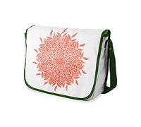 Le Jardin du Lin Digital Bedruckte Messenger Schultaschen mit Khaki Riemen für Mädchen und Jungen, Zurück zur Schule, Kuriertaschen für Schüler, Umhängetaschen, Größe: 29x36 Cm