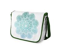 Le Jardin du Lin Digital Bedruckte Messenger Schultaschen mit Khaki Riemen für Mädchen und Jungen, Zurück zur Schule, Kuriertaschen für Schüler, Umhängetaschen, Größe: 29x36 Cm