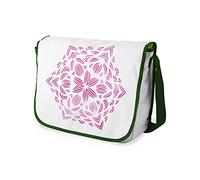 Le Jardin du Lin Digital Bedruckte Messenger Schultaschen mit Khaki Riemen für Mädchen und Jungen, Zurück zur Schule, Kuriertaschen für Schüler, Umhängetaschen, Größe: 29x36 Cm