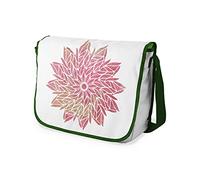 Le Jardin du Lin Digital Bedruckte Messenger Schultaschen mit Khaki Riemen für Mädchen und Jungen, Zurück zur Schule, Kuriertaschen für Schüler, Umhängetaschen, Größe: 29x36 Cm