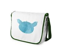 Le Jardin du Lin Digital Bedruckte Messenger Schultaschen mit Khaki Riemen für Mädchen und Jungen, Zurück zur Schule, Kuriertaschen für Schüler, Umhängetaschen, Größe: 29x36 Cm