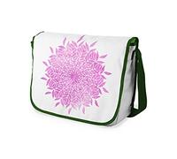 Le Jardin du Lin Digital Bedruckte Messenger Schultaschen mit Khaki Riemen für Mädchen und Jungen, Zurück zur Schule, Kuriertaschen für Schüler, Umhängetaschen, Größe: 29x36 Cm