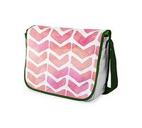 Le Jardin du Lin Digital Bedruckte Messenger Schultaschen mit Khaki Riemen für Mädchen und Jungen, Zurück zur Schule, Kuriertaschen für Schüler, Umhängetaschen, Größe: 29x36 Cm