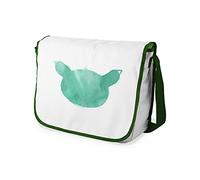 Le Jardin du Lin Digital Bedruckte Messenger Schultaschen mit Khaki Riemen für Mädchen und Jungen, Zurück zur Schule, Kuriertaschen für Schüler, Umhängetaschen, Größe: 29x36 Cm