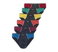 le jogger Slip (6 Stück) 9 bunt Herren Multipacks Herrenwäsche Unterhosen 9 marine