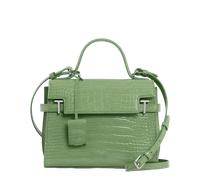 Le Tanneur Emilie Handtasche Croco-Bril, Umhängetasche, Jade-Grün