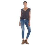 Le Temps des Cerises Schmale Damenjeans Fawn Pulp 7/8 N°4