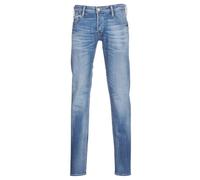 Bequeme Jeans LE TEMPS DES CERISES, Herren, Gr. 28, EURO-Größen, blau, 90% Baumwolle, 8% Polyester, 2% Elasthan, Jeans, im lässigen Washed-Look (63971022-28) blau