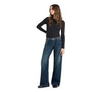 Bequeme Jeans LE TEMPS DES CERISES "LAURYN", Damen, Gr. 28, EURO-Größen, dunkelblau, 100% Baumwolle, unifarben, Jeans, mit Bootcut-Schnitt (92114503-28) dunkelblau