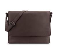 LEABAGS Oxford Laptoptasche Leder 15 Zoll Herren Damen Echtleder