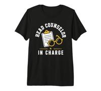 Leadership Funny Camp Quote Head Counselor In Charge Premium T-Shirt