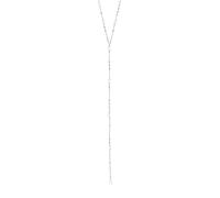 Leaf Kette Y-Flying Pearls, Silber