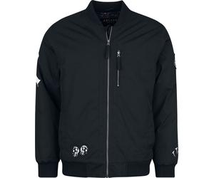 League Of Legends Arcane - Jinx Bomberjacke schwarz in M