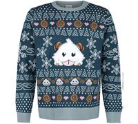 League Of Legends Poro Weihnachtspullover multicolor in XL