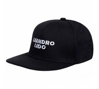 LEANDRO LIDO "Aosta" Snapback Kappe schwarz Größe:Einheitsgröße