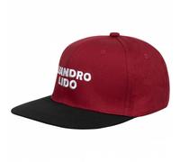 LEANDRO LIDO "No. 23" Snapback Kappe rot/schwarz Größe:Einheitsgröße