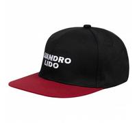 LEANDRO LIDO "No. 3" Snapback Kappe schwarz/rot Größe:Einheitsgröße