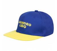 LEANDRO LIDO "No. 30" Snapback Kappe blau/gelb Größe:Einheitsgröße