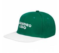 LEANDRO LIDO "No. 6" Snapback Kappe grün/weiß Größe:Einheitsgröße