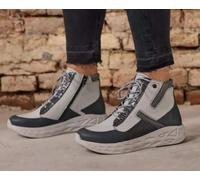 Leap - cooler Schnürschuh Anthrazit - Gr. - 42