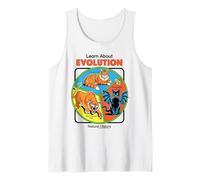 Learn About Evolution Retro Vintage Funny Adult Humor Tank Top